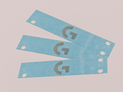 Nickel label for electronic digital products