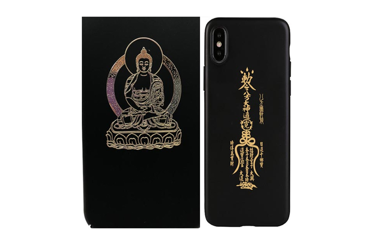 Can metal self-adhesive labels be used on phone cases?